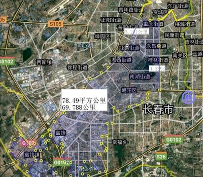 吉林省長春市建成區(qū)排名,南關(guān)區(qū)最大,雙陽區(qū)最小,了解一下?